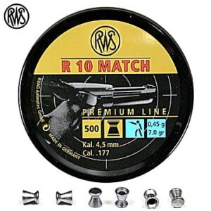 R10 Match Premium Line 8.2gr 500pcs 4.5mm / .177 cal